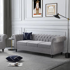 Devonaire Modern Tufted Design Sofa 3 Seater