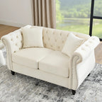 FRIENDS LIFE Modern Sofa 2 Seater Tufted Design