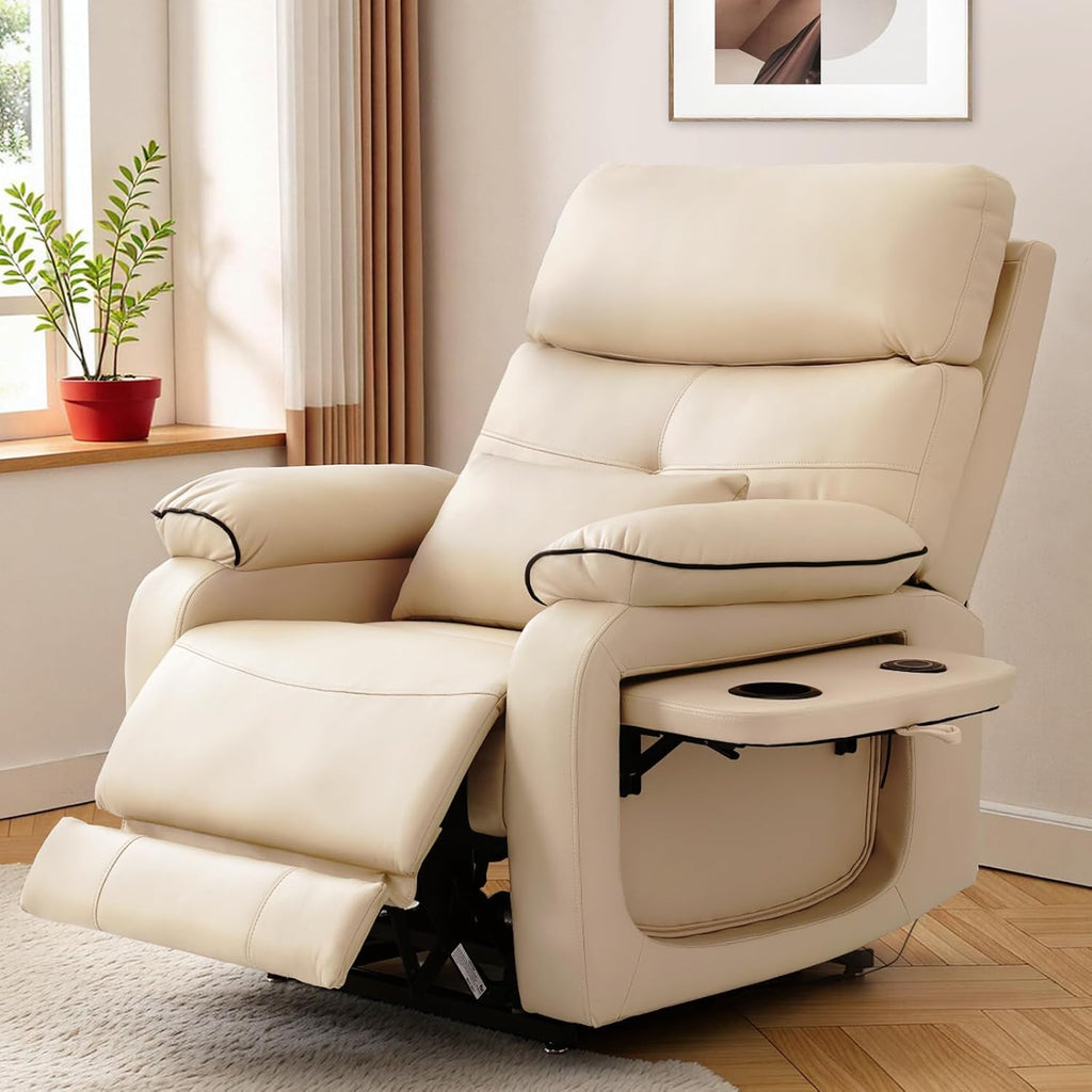 Dual Motor Power Lift Recliner Sofa 1 Seater
