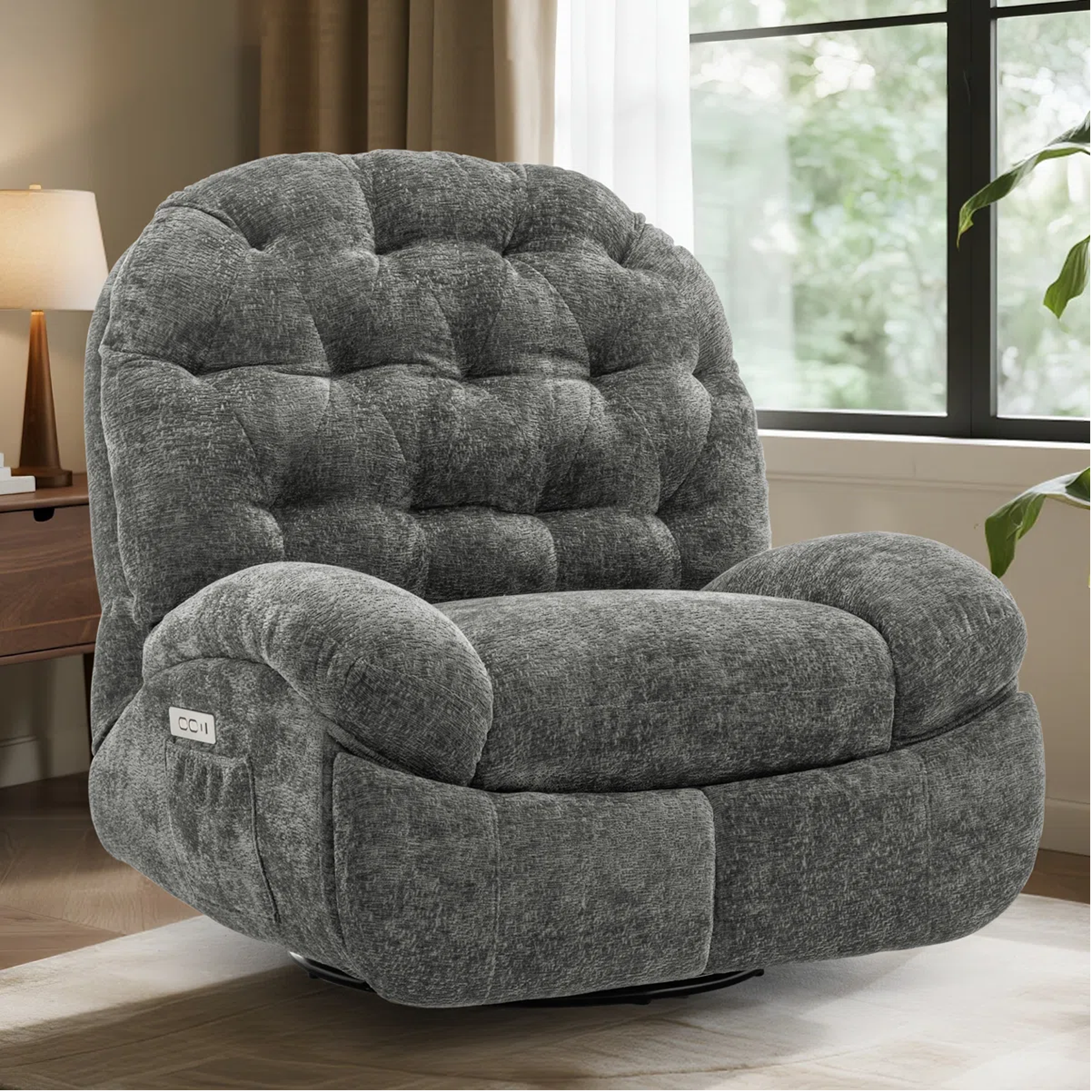 FRIENDS LIFE Recliner Sofa 1 Seater, Electric Recliner Chair,