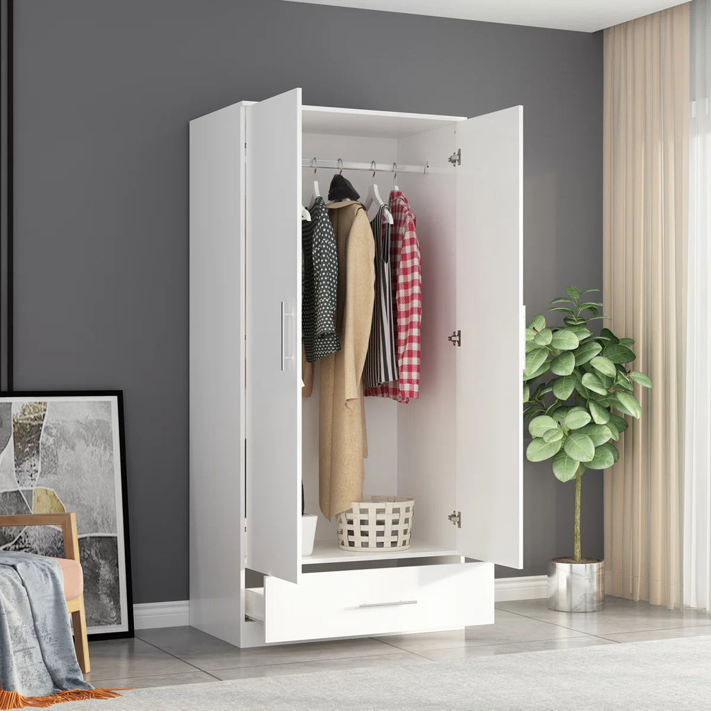 FRIENDS LIFE Syverson Almira with Storage Colour White