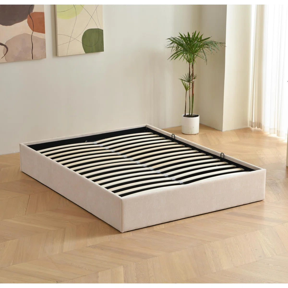 FRIENDS LIFE Aristedes Side Lift Up Platform Storage Bed