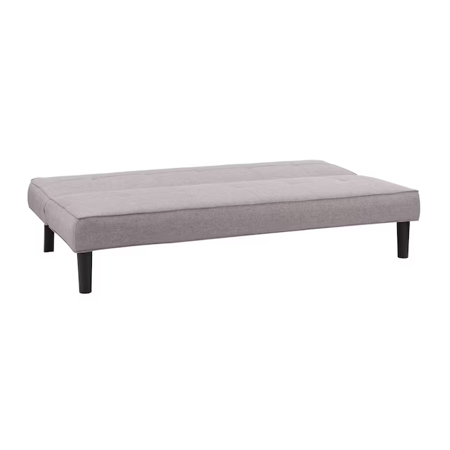 Cyrus Sofa Cum Bed Contemporary Made of Luxurious High Density Foam Modern Polyester Twin Futon Sofa Bed Color - Khaki