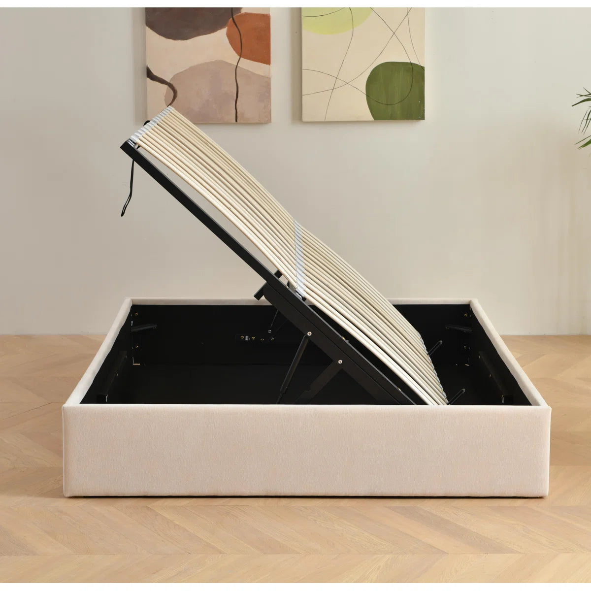 FRIENDS LIFE Aristedes Side Lift Up Platform Storage Bed