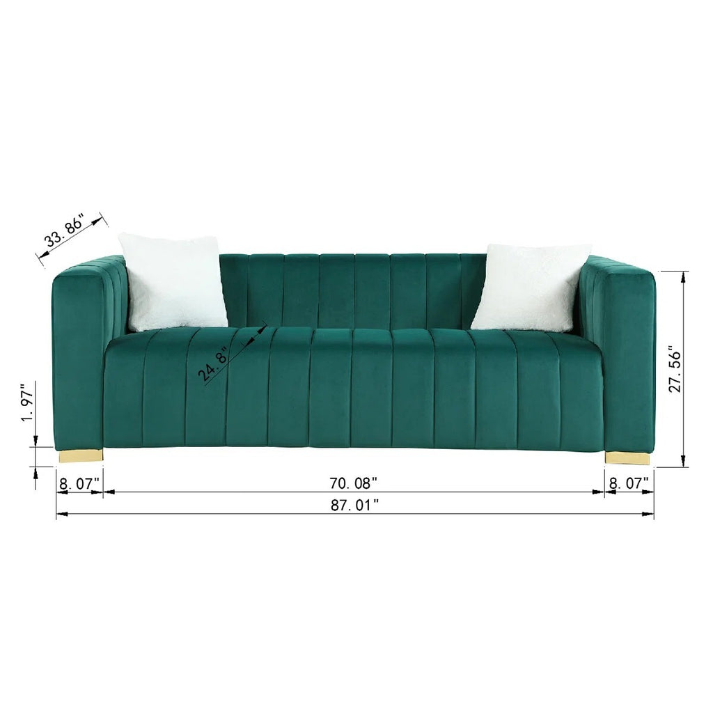 Clifford Modern Tufted Design Sofa 3 Seater