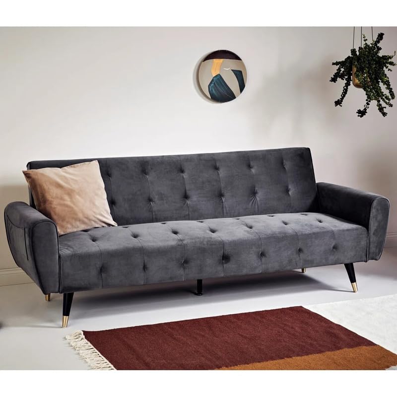 FRIENDS LIFE Shiflet 3 Seater Clic Clac Sofa Bed