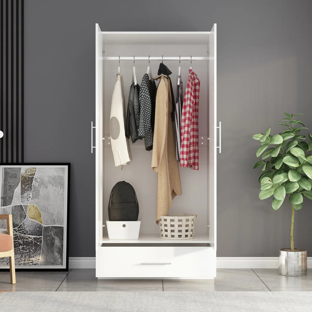FRIENDS LIFE Syverson Almira with Storage Colour White