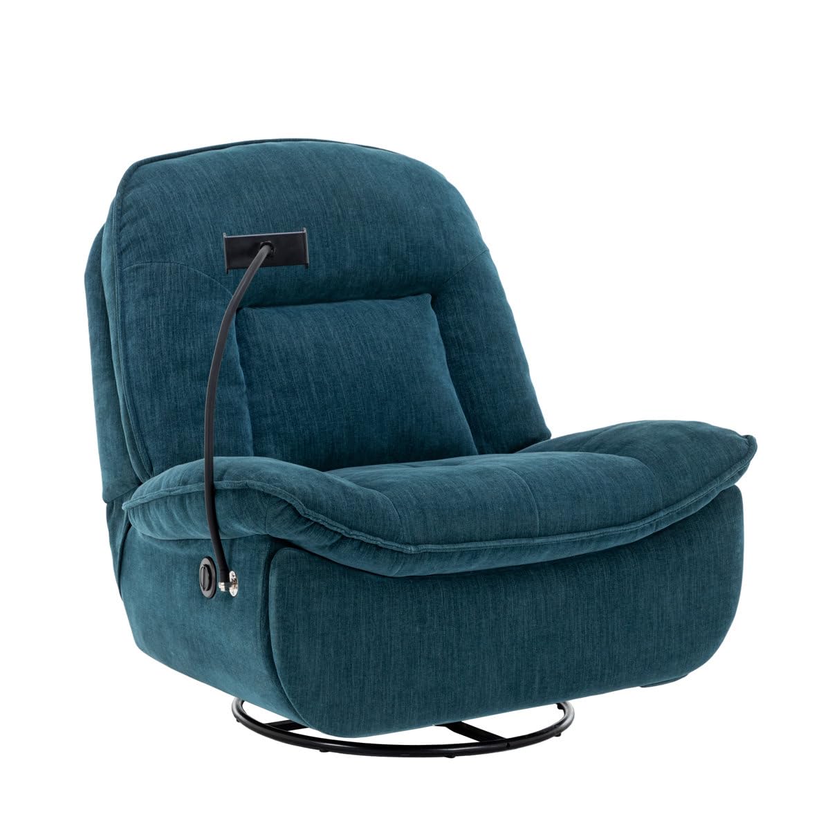 FRIENDS LIFE Betzabe Recliner Sofa 1 Seater 360° Swivel and Rocking