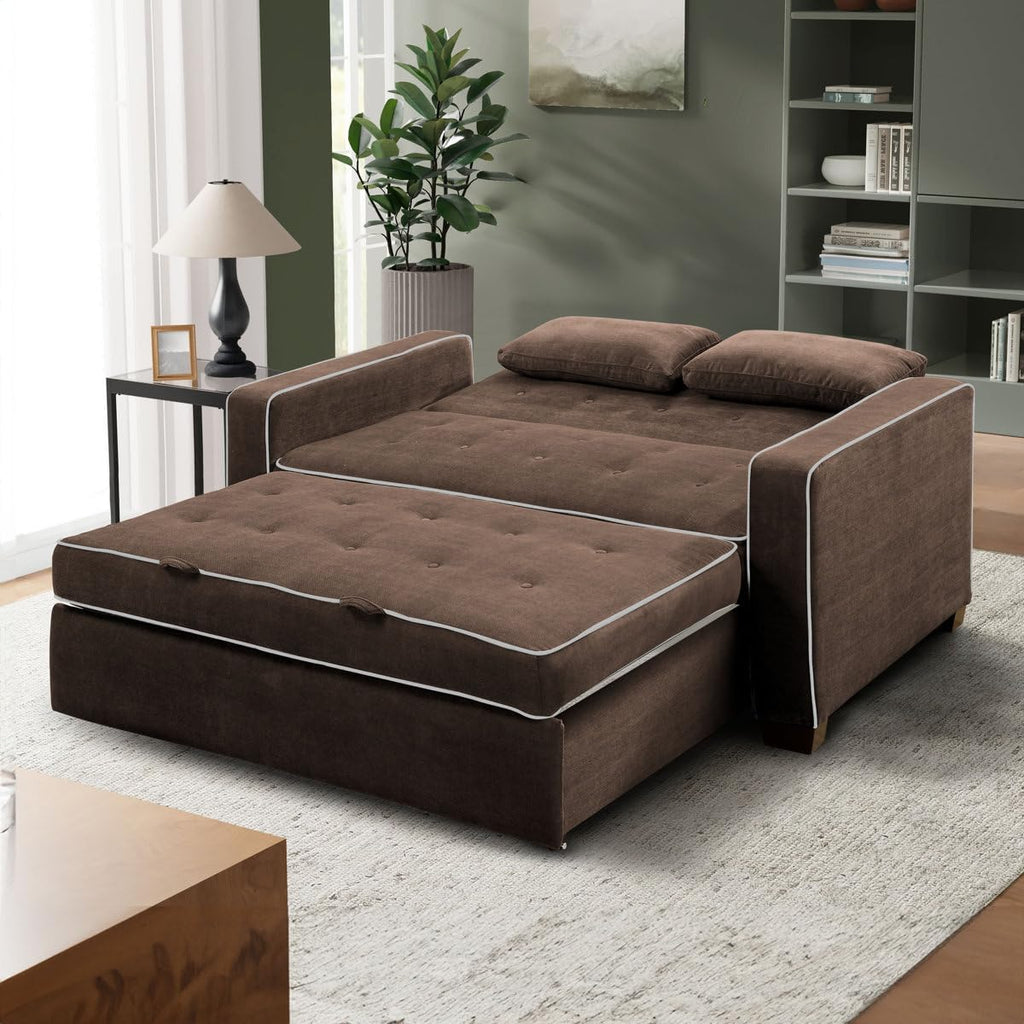 Barton 66.5'' Premium 2 in 1 Pull Out Sofa Bed