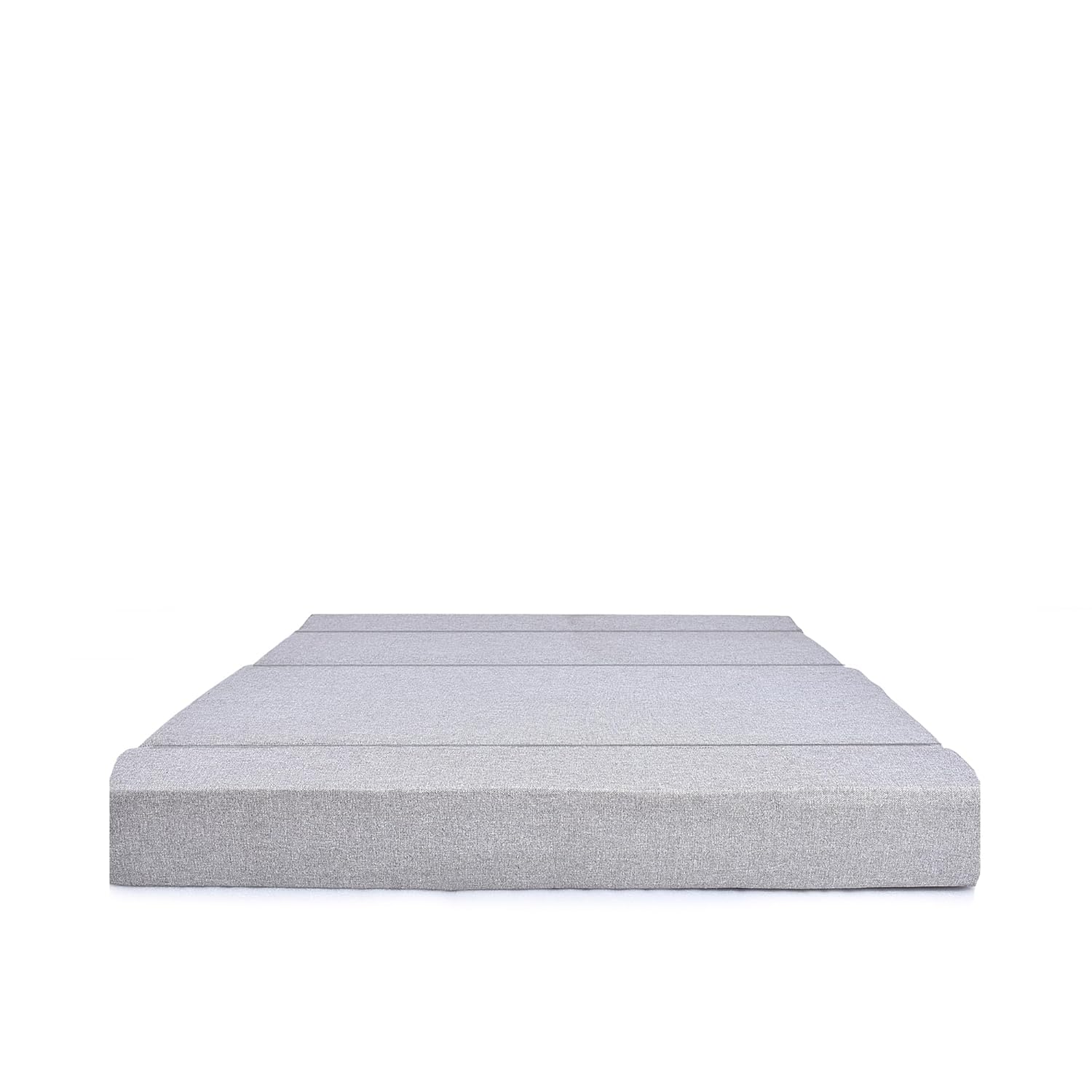 FRIENDS LIFE 5X6 Sofa Cum Bed for 3 Person 3 Seater Double Fold Out Sofa Cum Bed Color -Silver Jute