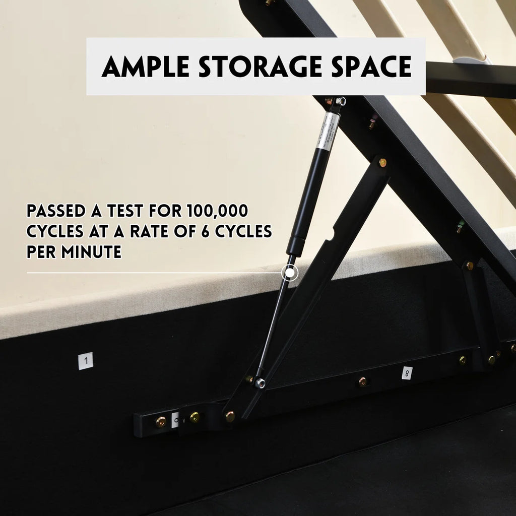 FRIENDS LIFE Aristedes Side Lift Up Platform Storage Bed