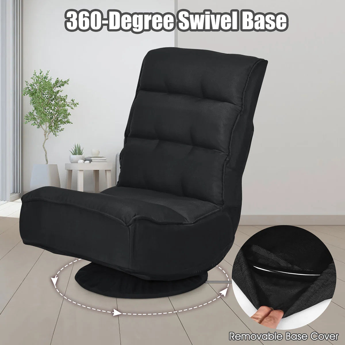 Trule Reclining Ergonomic Swiveling Gaming Chair